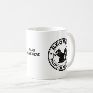 Caneca De Café Esquilo secreto "Protegendo seus Loucos" se aflora