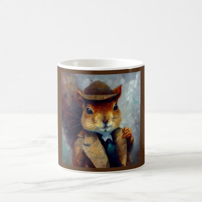 Caneca De Café Esquilo Sherlock Holmes (Centro)