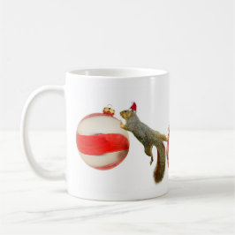 Caneca De Café Esquilos do Natal