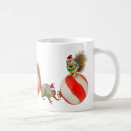 Caneca De Café Esquilos do Natal