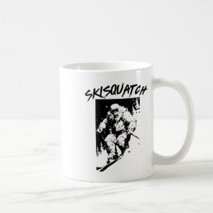 Caneca De Café Esquizófia Esqui Retro Pé Grande Esqui Vintage Sas