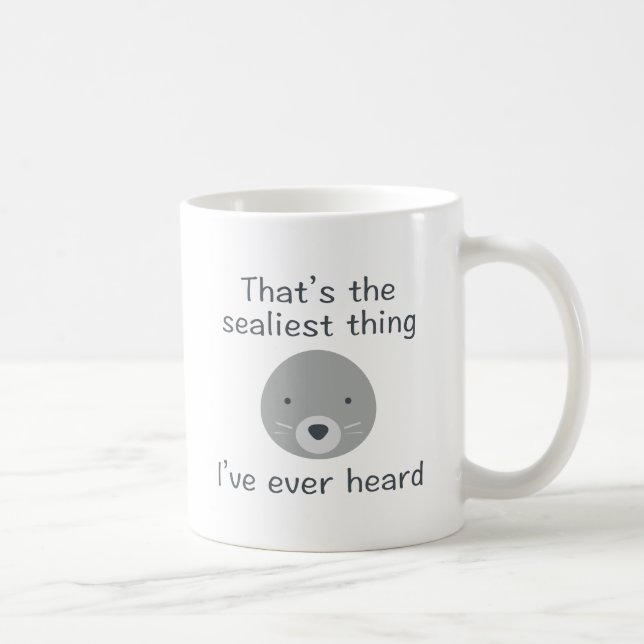 Caneca De Café Essa é a coisa mais segura (Direita)