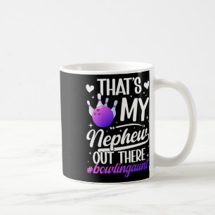 Caneca De Café Essa é minha tia de Boliche do sobrinho de uma tia