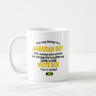 Caneca De Café  Essa Mug Pertence A Uma Cara jamaicana. Jamaica