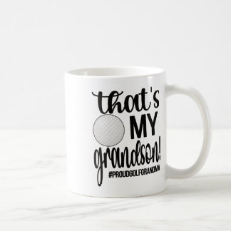 Caneca De Café Esse é Meu Neto de Golfe Avó Golfista Avó