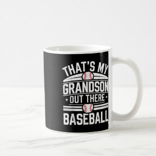 Caneca De Café Esse é meu neto lá fora, Baseball Roupa Cote Sayin