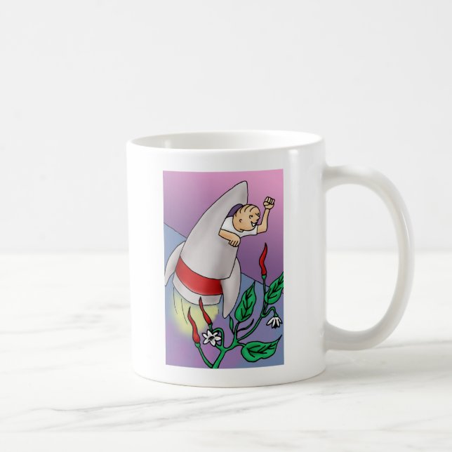 Caneca De Café Essência de Cayenne Flower (Direita)
