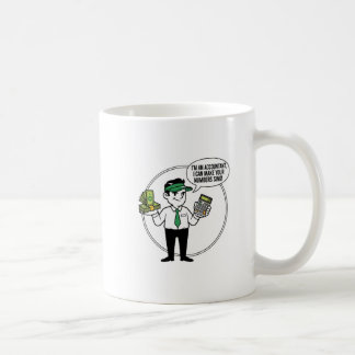 Caneca De Café Essenciais para a Vida de Contador – Finanças Prof