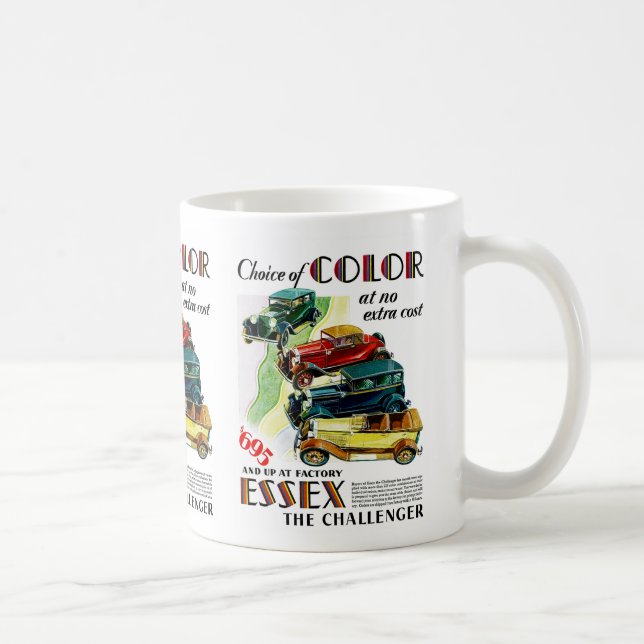 Caneca De Café Essex O Automóvel Desafiador (Direita)