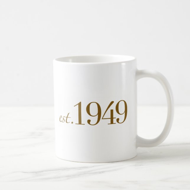 Caneca De Café Est 1949 (Direita)
