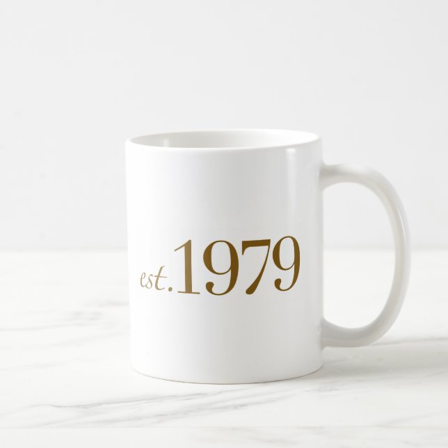 Caneca De Café Est 1979 (Direita)