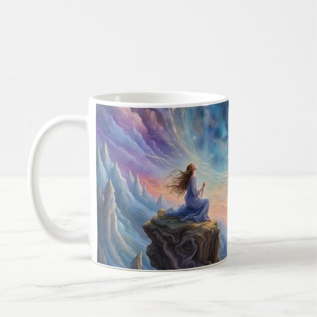 Caneca De Café Está Aqui Arte De Cobrir (Esquerda)