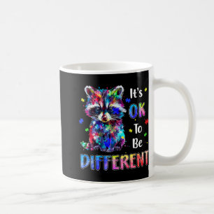 Caneca De Café Está bem ser diferente do Autismo Autismo Autista