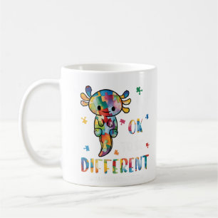 Caneca De Café Está bem ser diferente.   Kindness Mug