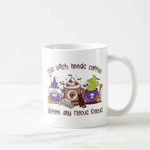 Caneca De Café Esta Bruxa Precisa De Café