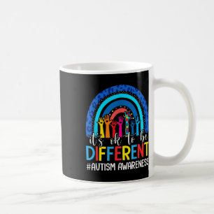 Caneca De Café Está Certo Ser Diferente Autismo Sensibilização Le