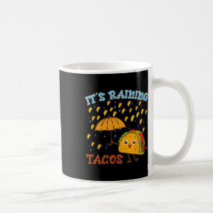 Caneca De Café Está Chovendo Tacos Cinco De Mayo Engraçado Menino