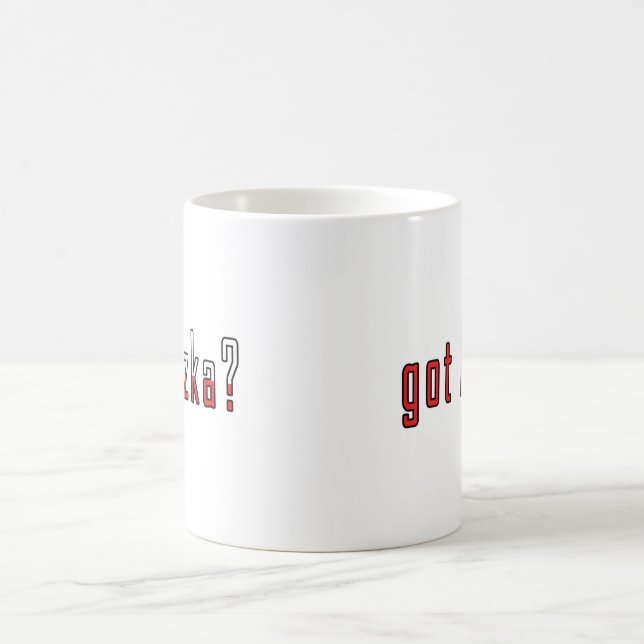 Caneca De Café está com o kiszka? Bandeira (Centro)