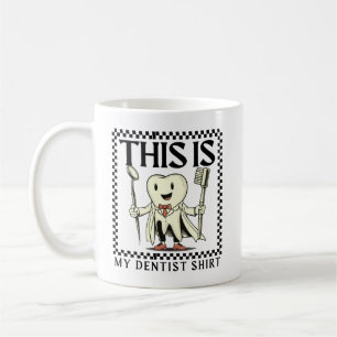 Caneca De Café Esta é a camisa do meu dentista