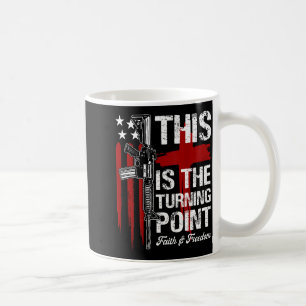 Caneca De Café Esta é a Cruz da Fé Int que nos Vira Bandeira Patr
