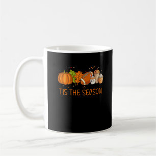 Caneca De Café Esta É A Época De Futebol Pumpkin, Escreve Tudo F