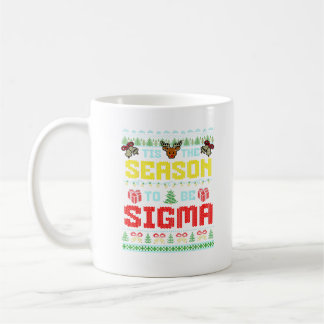 Caneca De Café Esta É A Época De Sigma Christmas Brainrot Iron