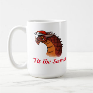 Caneca De Café "Esta é a estação Dragon Christmas Coffee Mug