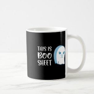 Caneca De Café Esta É A Folha De Boo Diversão Ditos De Halloween