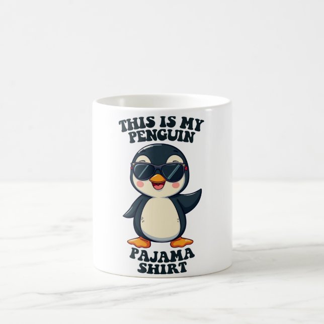 Caneca De Café Esta É A Minha Camisa Do Pinguim (Centro)