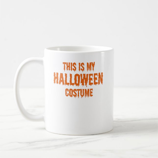 Caneca De Café esta é a minha fantasia de halloween (Esquerda)