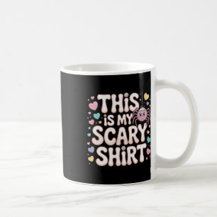 Caneca De Café Esta É Minha Camisa Assustadora Diversão De Aranha