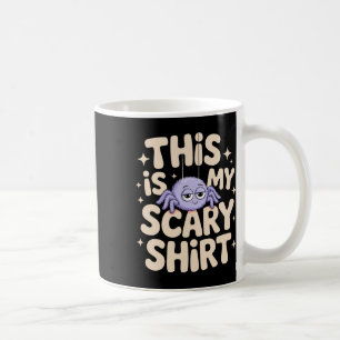 Caneca De Café Esta É Minha Camisa Assustadora Diversão De Aranha