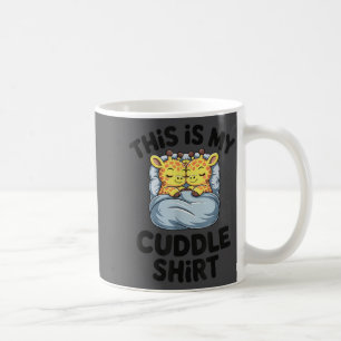 Caneca De Café Esta É Minha Camisa de Abraço Girafa Fofa e Confor