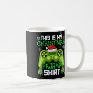 Caneca De Café Esta É Minha Camisa De Natal Video Game Gamer Home