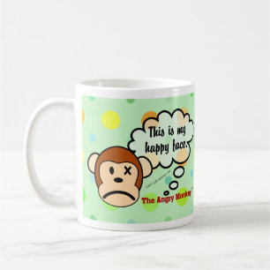 Caneca De Café Esta é minha cara feliz
