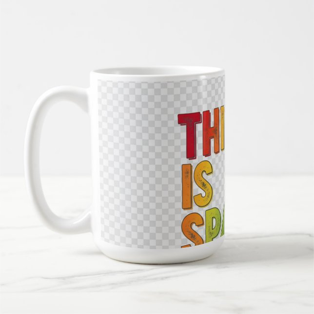 Caneca De Café Esta É Sparta! (Esquerda)