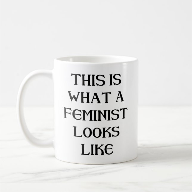 Caneca De Café Esta feminista (Esquerda)