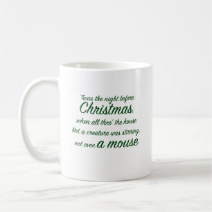 Caneca De Café Esta foi a citação antes do Natal