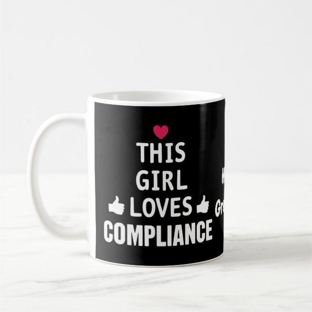 Caneca De Café Esta Garota Ama Conformidade Presentes Lindos para (Esquerda)