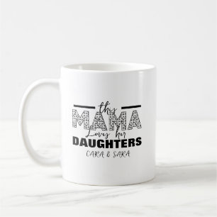 Caneca De Café Esta mãe ama as filhas
