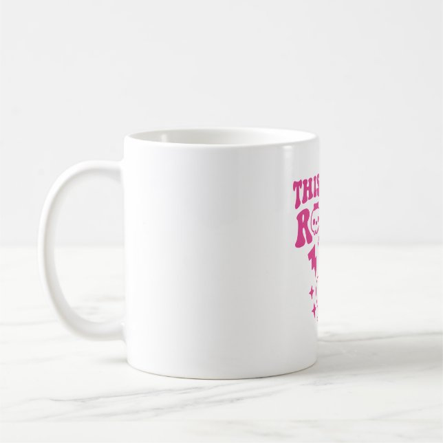 Caneca De Café Esta Mamãe Rocha E Rola Mãe (Esquerda)