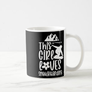 Caneca De Café Esta Menina Adora Snowboard Lover Snowboard Snowb