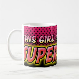 Caneca De Café Esta menina é um Superwoman