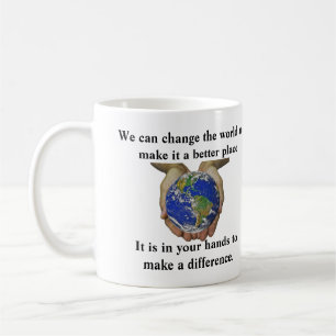 Caneca De Café Está nas suas mãos fazer a diferença.