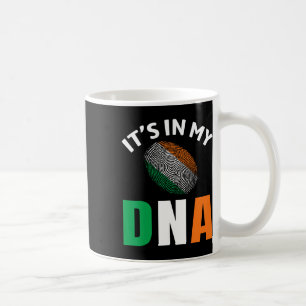Caneca De Café Está No Meu Dna Irlanda Bandeira Irlandesa Present