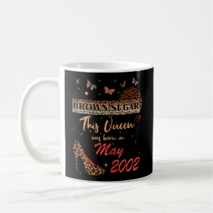 Caneca De Café Esta Rainha Foi Nascer Em Maio De 2002