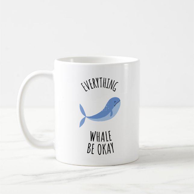 Caneca De Café Está tudo bem. (Esquerda)