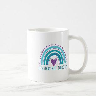 Caneca De Café Está Tudo Bem Não Estar Bem, Retrorna O Suicídio D