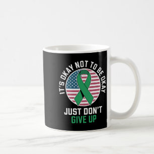 Caneca De Café Está tudo bem não estar bem saúde mental atenção R