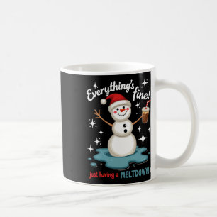 Caneca De Café Está tudo bem, só ter derretido Snowman Win